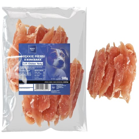 WAFI MIĘKKIE PIERSI Z KURCZAKA 500G WAFI MIĘKKIE PIERSI Z KURCZAKA 500G