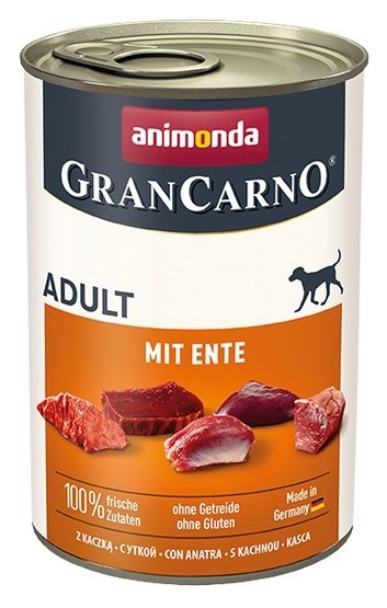 Animonda GranCarno Original Adult Ente Kaczka puszka 400g Animonda GranCarno Original Adult Ente Kaczka puszka 400g