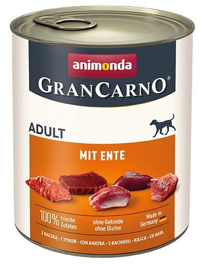 Animonda GranCarno Original Adult Ente Kaczka puszka 800g Animonda GranCarno Original Adult Ente Kaczka puszka 800g