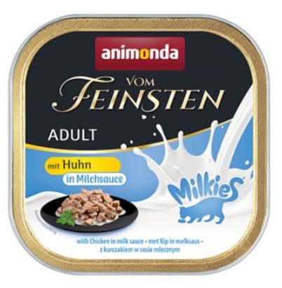 Animonda vom Feinsten Milkies Cat Kurczak + Mleko tacka 100g Animonda vom Feinsten Milkies Cat Kurczak + Mleko tacka 100g