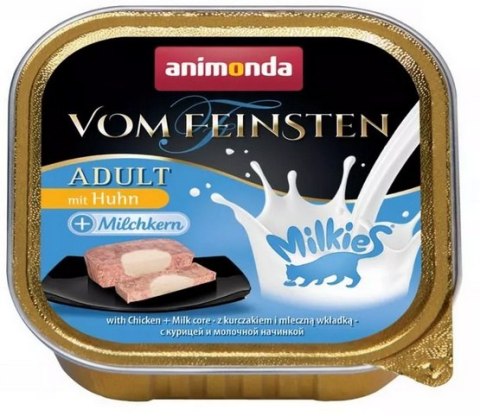 Animonda vom Feinsten Milkies Cat Kurczak + Mleko tacka 100g Animonda vom Feinsten Milkies Cat Kurczak + Mleko tacka 100g