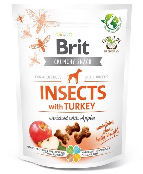 Brit Care Dog Crunchy Cracker Insect & Turkey 200g Brit Care Dog Crunchy Cracker Insect & Turkey 200g