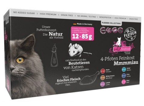 Catz Finefood Purrrr Collection I saszetki multipack 12x85g Catz Finefood Purrrr Collection I saszetki multipack 12x85g