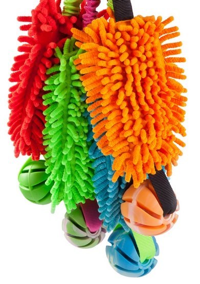 Dingo Zabawka dla psa - Szarpak Mop Bungee z piłką zielony Dingo Zabawka dla psa - Szarpak Mop Bungee z piłką zielony