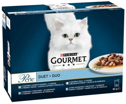 Gourmet Perle Duet Rybny saszetki 12x85g Gourmet Perle Duet Rybny saszetki 12x85g