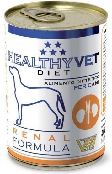 Healthy Vet Diet Pies Renal Formula puszka 400g Healthy Vet Diet Pies Renal Formula puszka 400g