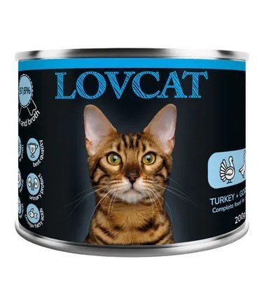 Lovcat Best Turkey & Goose puszka 200g Lovcat Best Turkey & Goose puszka 200g