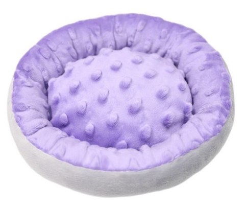 MIMIKO Pets Legowisko okrągłe mini 20cm wrzosowe MIMIKO Pets Legowisko okrągłe mini 20cm wrzosowe