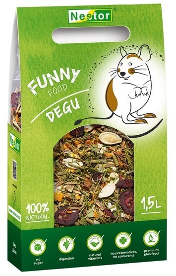 Nestor Pokarm Koszatniczka Funny 1500ml Nestor Pokarm Koszatniczka Funny 1500ml