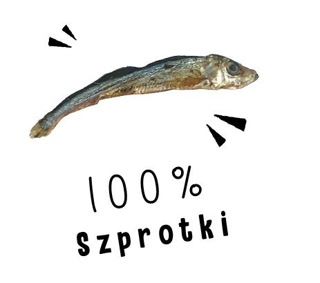 Paka Zwierzaka Szprotki 100% 60g Paka Zwierzaka Szprotki 100% 60g