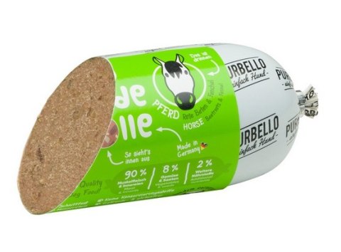 Purbello Dog Kiełbaska Treningowa Monobiałkowa Konina 200g Purbello Dog Kiełbaska Treningowa Monobiałkowa Konina 200g
