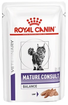 Royal Canin Veterinary Care Mature Consult Balance Cat saszetka 85g Royal Canin Veterinary Care Mature Consult Balance Cat saszetka 85g