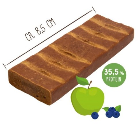 Sammy's Fitness Slice Baton proteinowy Jabłko i jagoda 25g Sammy's Fitness Slice Baton proteinowy Jabłko i jagoda 25g