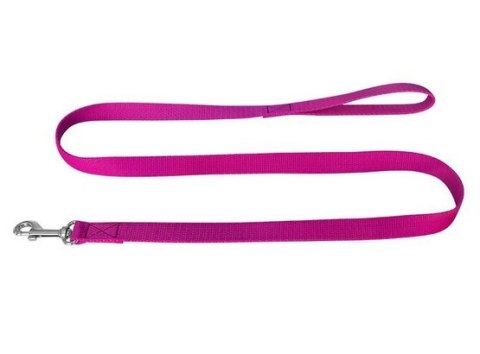 CHABA Smycz taśma gładka 20mm/130cm fuksja CHABA Smycz taśma gładka 20mm/130cm fuksja