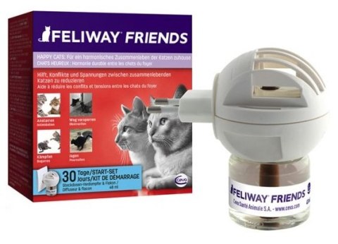 Feliway Friends - kocie feromony Zestaw Startowy (Dyfuzor+wkład) Feliway Friends - kocie feromony Zestaw Startowy (Dyfuzor+wkład)