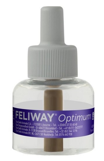 Feliway Optimum - kocie feromony Wkład uzupełniający 48ml (30 dni) Feliway Optimum - kocie feromony Wkład uzupełniający 48ml (30 dni)