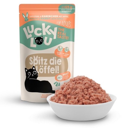 Lucky Lou Lifestage Adult Drób i królik saszetka 125g Lucky Lou Lifestage Adult Drób i królik saszetka 125g