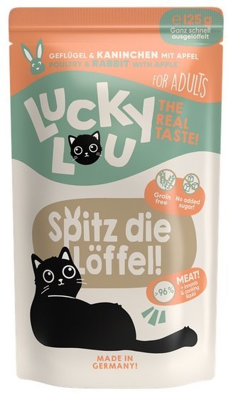 Lucky Lou Lifestage Adult Drób i królik saszetka 125g Lucky Lou Lifestage Adult Drób i królik saszetka 125g