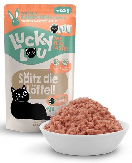 Lucky Lou Lifestage Adult Drób i królik saszetka 125g Lucky Lou Lifestage Adult Drób i królik saszetka 125g