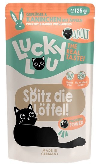 Lucky Lou Lifestage Adult Drób i królik saszetka 125g Lucky Lou Lifestage Adult Drób i królik saszetka 125g
