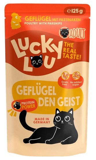 Lucky Lou Lifestage Adult Drób saszetka 125g Lucky Lou Lifestage Adult Drób saszetka 125g