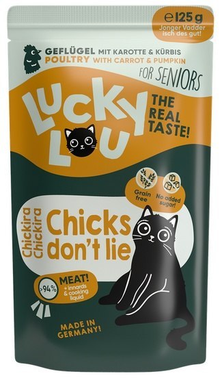 Lucky Lou Lifestage Senior Drób saszetka 125g Lucky Lou Lifestage Senior Drób saszetka 125g