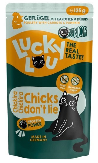 Lucky Lou Lifestage Senior Drób saszetka 125g Lucky Lou Lifestage Senior Drób saszetka 125g