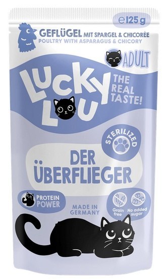 Lucky Lou Lifestage Sterilized Drób saszetka 125g Lucky Lou Lifestage Sterilized Drób saszetka 125g