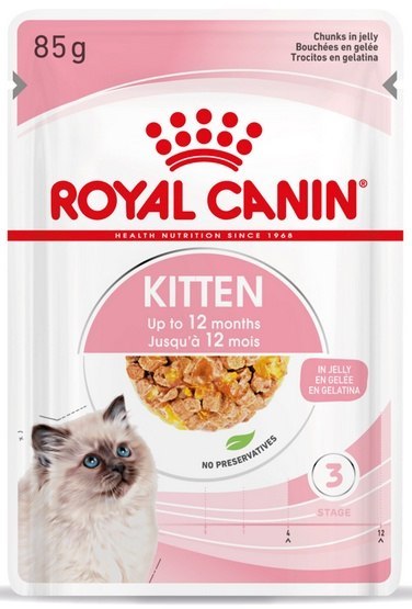 Royal Canin Feline Kitten Multipack karma mokra dla kociąt do 12 miesiąca życia saszetki 4x85g Royal Canin Feline Kitten Multipack karma mokra dla kociąt do 12 miesiąca życia saszetki 4x85g