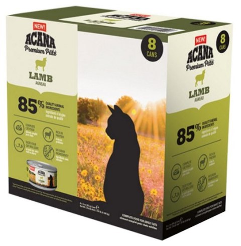 Acana Cat Premium Pate Lamb puszka 85g Acana Cat Premium Pate Lamb puszka 85g