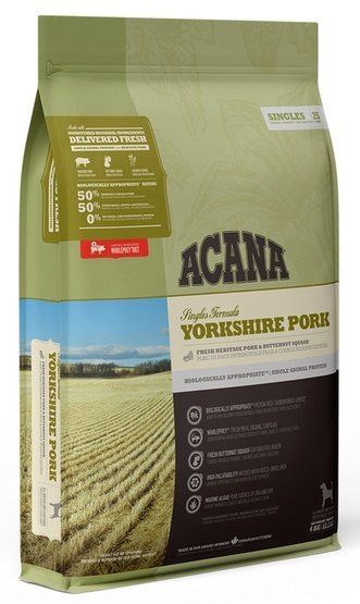 Acana Singles Yorkshire Pork 6kg Acana Singles Yorkshire Pork 6kg