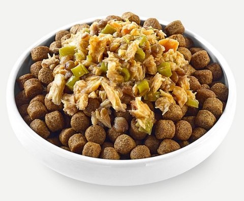 Applaws Taste Toppers Saszetka dla psa - białoryby, łosoś, zielony groszek i soczewica w sosie 85g Applaws Taste Toppers Saszetka dla psa - białoryby, łosoś, zielony groszek i soczewica w sosie 85g