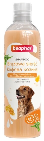 Beaphar Szampon dla brązowej sierści 250ml Beaphar Szampon dla brązowej sierści 250ml