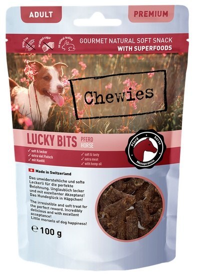 Chewies Lucky Bits Adult Konina 100g Chewies Lucky Bits Adult Konina 100g