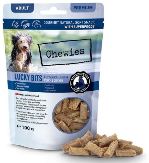 Chewies Lucky Bits Adult Okoń & kurczak 100g Chewies Lucky Bits Adult Okoń & kurczak 100g