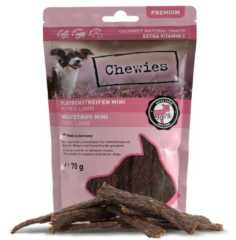 Chewies Meat Strips Mini Jagnięcina 70g Chewies Meat Strips Mini Jagnięcina 70g