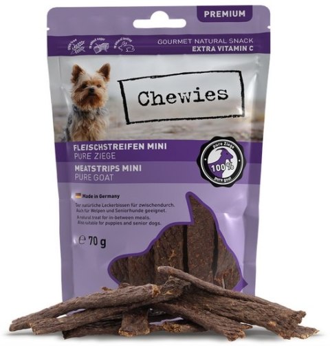 Chewies Meat Strips Mini Koza 70g Chewies Meat Strips Mini Koza 70g