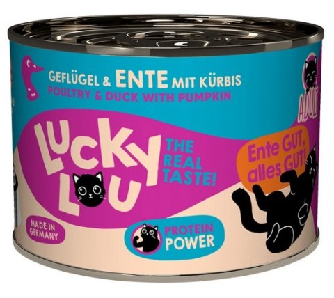 Lucky Lou Lifestage Adult Drób i kaczka puszka 200g Lucky Lou Lifestage Adult Drób i kaczka puszka 200g