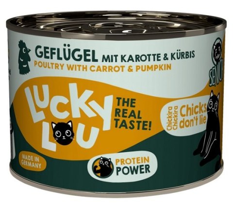 Lucky Lou Lifestage Senior Drób puszka 200g Lucky Lou Lifestage Senior Drób puszka 200g