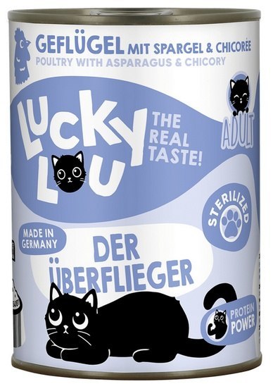 Lucky Lou Lifestage Sterilized Drób puszka 400g Lucky Lou Lifestage Sterilized Drób puszka 400g
