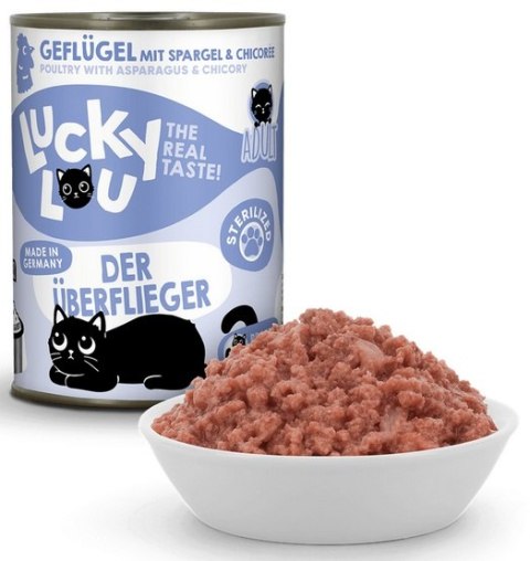 Lucky Lou Lifestage Sterilized Drób puszka 400g Lucky Lou Lifestage Sterilized Drób puszka 400g