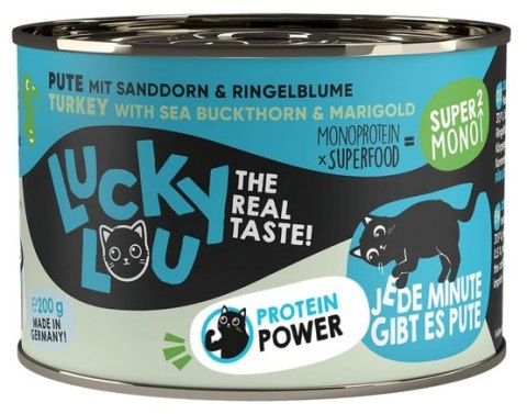 Lucky Lou SuperMono Indyk puszka 200g Lucky Lou SuperMono Indyk puszka 200g