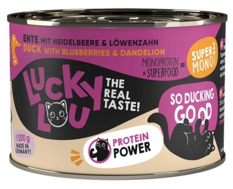 Lucky Lou SuperMono Kaczka puszka 200g Lucky Lou SuperMono Kaczka puszka 200g