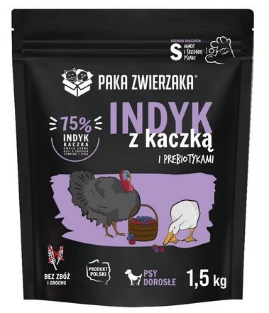 Paka Zwierzaka Seventh Heaven Indyk z kaczką Mini 1,5kg Paka Zwierzaka Seventh Heaven Indyk z kaczką Mini 1,5kg