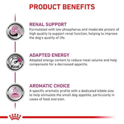 Royal Canin Veterinary Diet Canine Renal Small Dog 1,5kg Royal Canin Veterinary Diet Canine Renal Small Dog 1,5kg