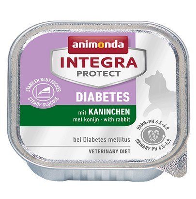 Animonda Integra Protect Diabetes dla kota - z królikiem tacka 100g Animonda Integra Protect Diabetes dla kota - z królikiem tacka 100g