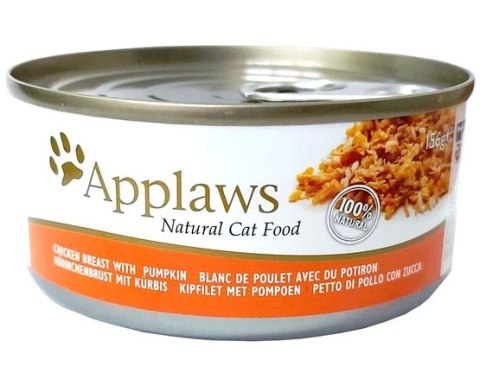 Applaws puszka dla kota Kurczak i Dynia 156g Applaws puszka dla kota Kurczak i Dynia 156g