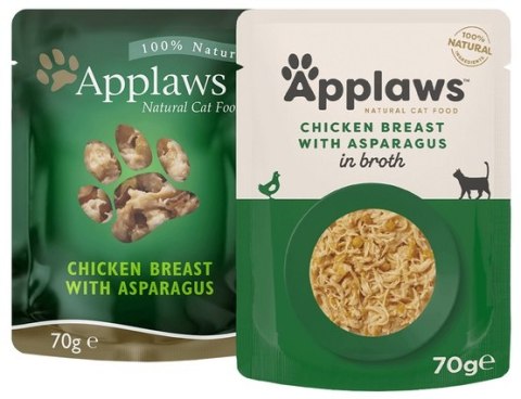 Applaws saszetka dla kota Kurczak i Szparagi 70g Applaws saszetka dla kota Kurczak i Szparagi 70g