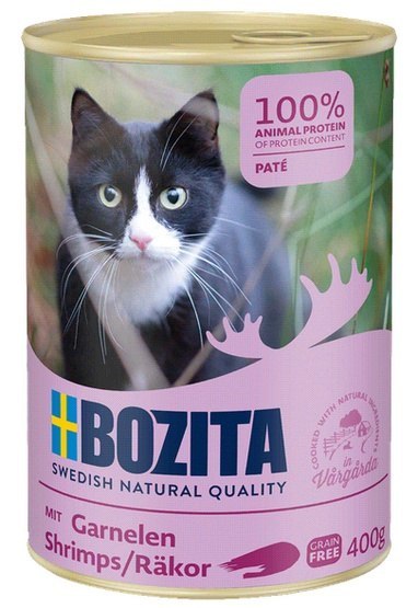 Bozita z Krewetkami puszka 400g Bozita z Krewetkami puszka 400g