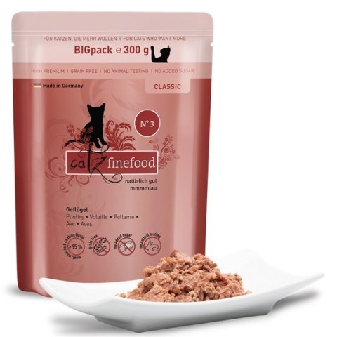 Catz Finefood Classic N.03 Drób saszetka 300g Catz Finefood Classic N.03 Drób saszetka 300g